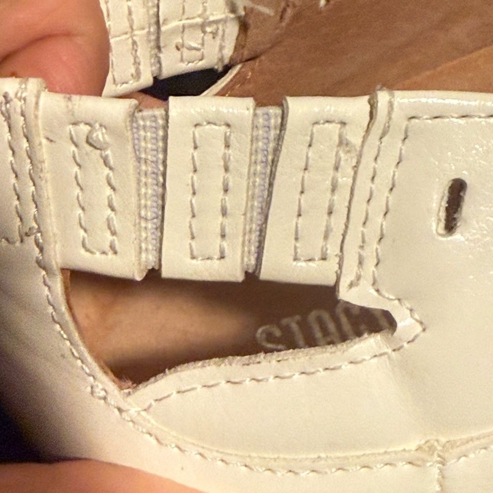Stacy Adams Ibiza Slip On White Woven Loafer Men’s Size 8 Lightweight Casual - Picture 10 of 11